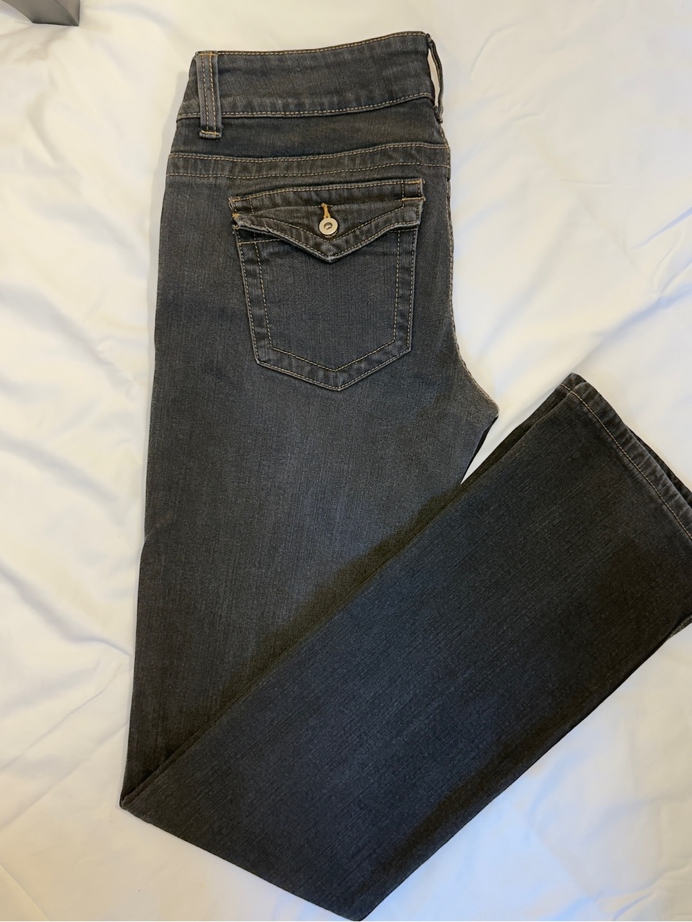 Guess Women's Charcoal Boot-Cut Jeans
